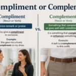 compliment-or-complement