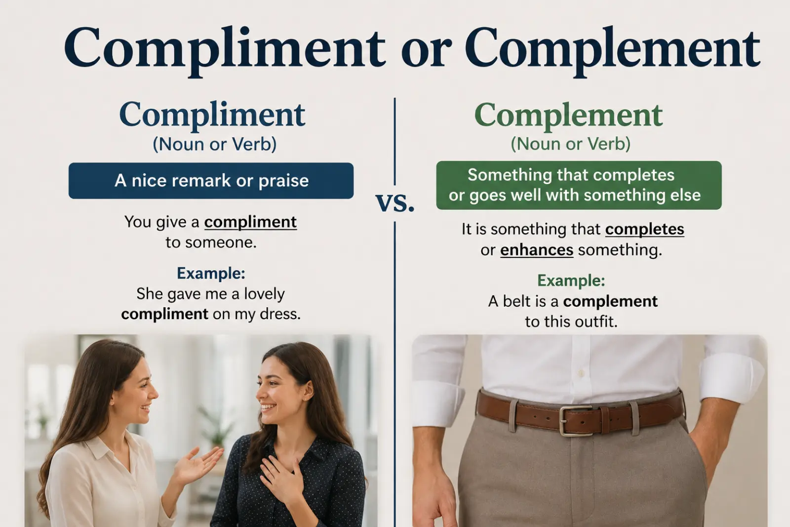 compliment-or-complement