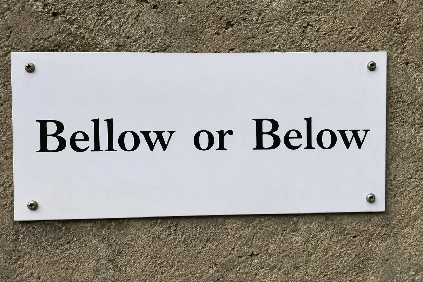 bellow-or-below