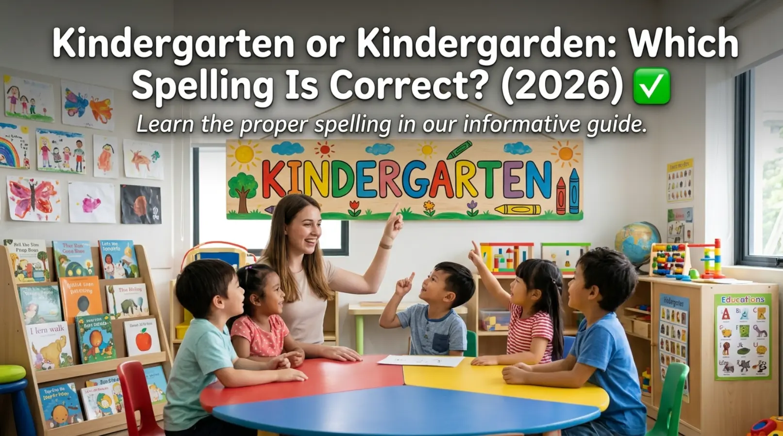 Kindergarten or Kindergarden