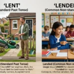 lended-or-lent