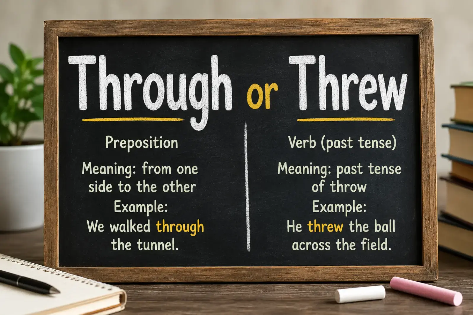 through-or-threw