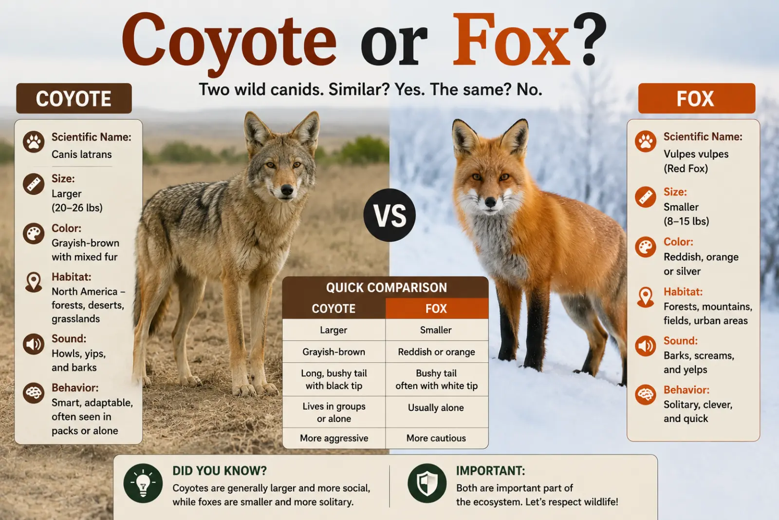 Coyote or Fox