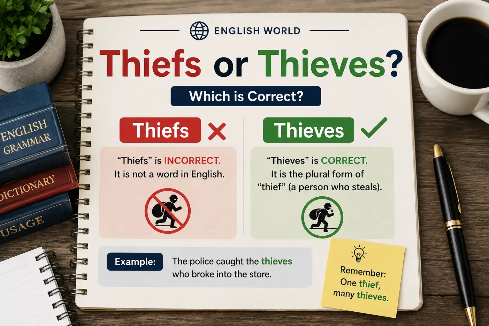 Thiefs or Thieves