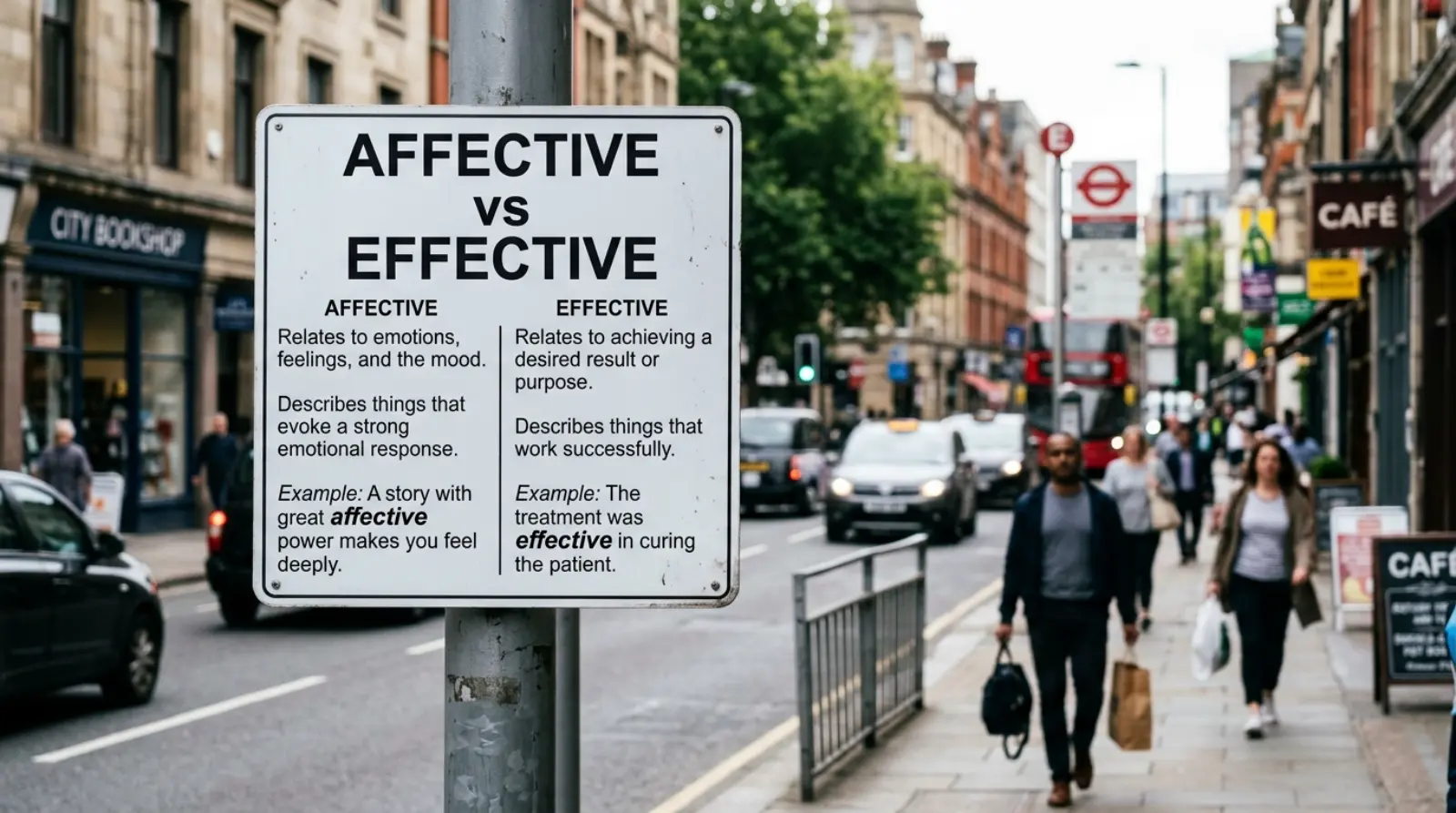 Affective vs Effective
