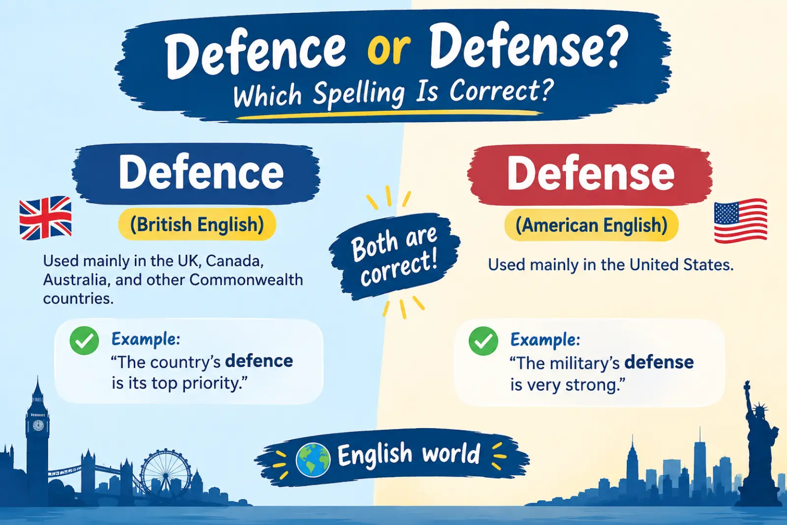 defence-or-defense