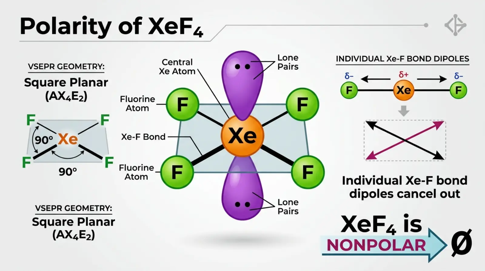is-xef4-polar-or-nonpolar